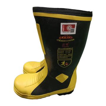 沱雨 消防灭火防护靴，44码 RJX-26C-44
