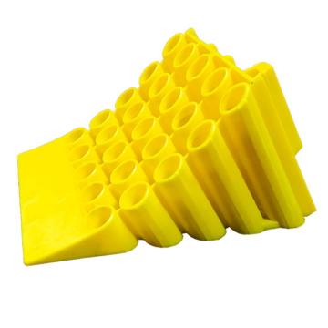 功成狮 便携式塑料止退器 规格350*250*200mm 黄色 重量约1.6KG 带提手 适用于货车客车 GSSC0190