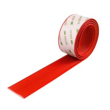 安赛瑞 PVC软胶楼梯踏步止滑条，红色，4cmx1m 1A00033