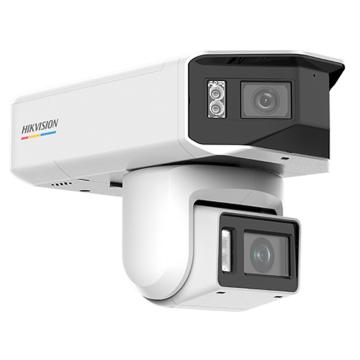 Hikvision 600万广角臻全彩400万白光全彩PT特写变焦PoE网络摄像机 DS-2CD3T647FWDAP2-LPTS(2.8/6-24mm)