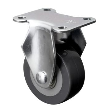 易得力 定向聚氨酯(PU)脚轮脚轮小型2寸40kg 26102-262-76