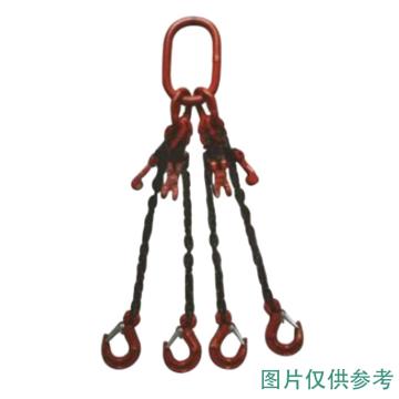 多来劲 80级四腿链条索具安全系数4倍 配调节器四腿链条索具 11.2T*4M 19451304
