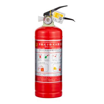 神龙 手提式干粉灭火器1Kg，（老国标型号MFZ/ABC1停产，发新国标升级型号MF/ABCE1） MF/ABCE1