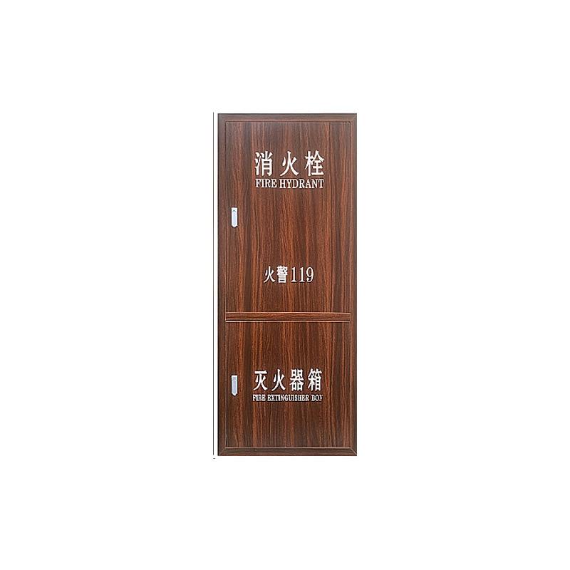 月桐 201不锈钢消火栓箱门框，龙凤檀木纹 1600*700mm 门框厚度2cm（不含箱体） YT-XCCHS14
