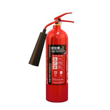 欧伦泰 GB4351-2023新标，无磁手提式二氧化碳灭火器 3KG MT/BE3I