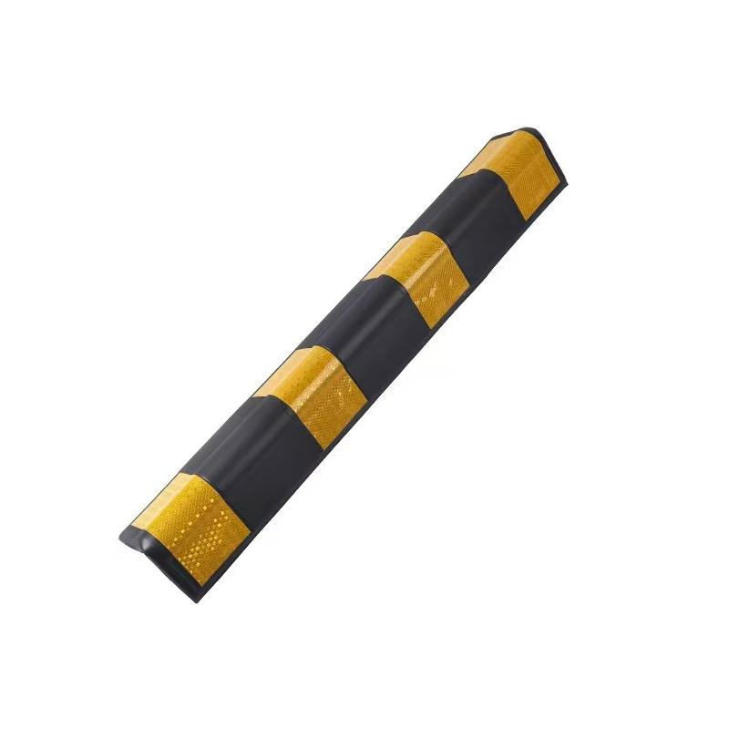 月桐 EVA反光圆角护角黑黄色 800×100×100mm 厚6mm 带背胶 YT-XCCG0997