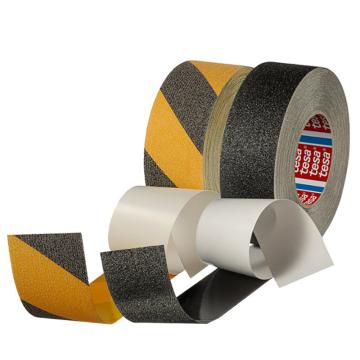 TESA/德莎 磨砂防滑警示胶带 60943，40mm*18m，黄/黑