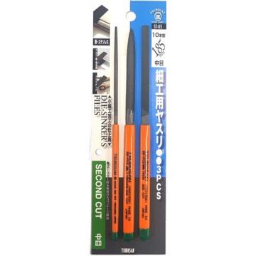 TSUBOSAN 精细加工用砂纸 10片装 3种套装 带BP ST05