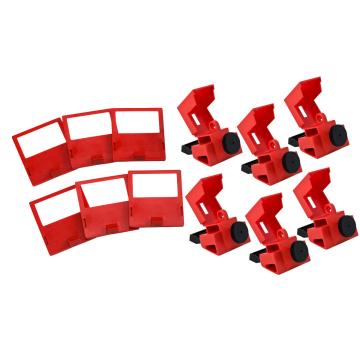 贝迪 480/600V型卡箍式断路器锁6个/包 65966