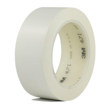 3M 聚氯乙烯胶带，40mm×33m，白色，471 471-40mm×33m-白