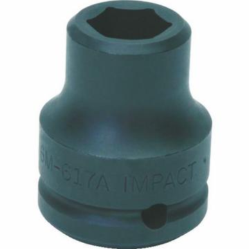 WILLIAMS 冲击用套筒 3/4 短型 六角 对边尺寸17mm JHW6M617A