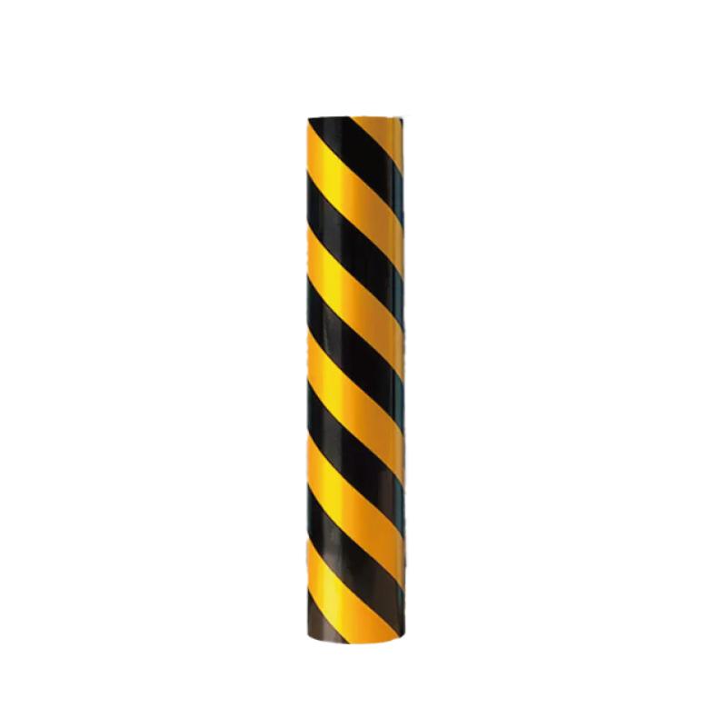 帛拉 黄黑高反光警示胶带PET材质，60cm*45m 90271