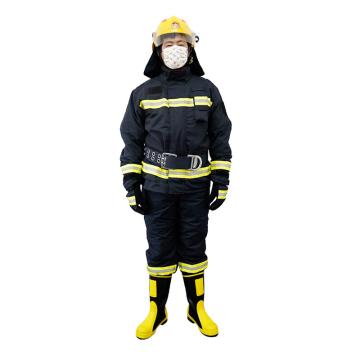 Raxwell 20式消防员灭火防护服六件套（20式衣服/20式裤子/17式头盔/17式手套/17式腰带/17式靴子），180 RZPE0036