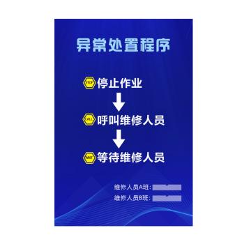 飞马乐 标识，300*220mm，5mm透明亚克力板uv打印 停、呼、等看板