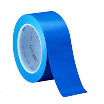 3M 聚氯乙烯胶带，50mm×33m，蓝色，471 471-50mm×33m-蓝