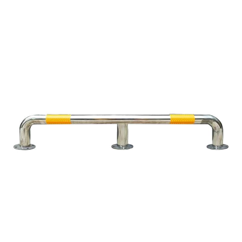 月桐 M型加厚201不锈钢挡车器管径76mm 壁厚1.5mm 2000×φ76×300mm 含安装配件 YT-XG1503