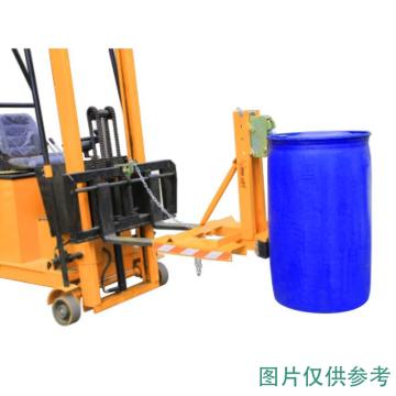 鹰力 叼扣式轻型单油桶单夹具载重（Kg）：360，叉车专用属 鹰力DG360A