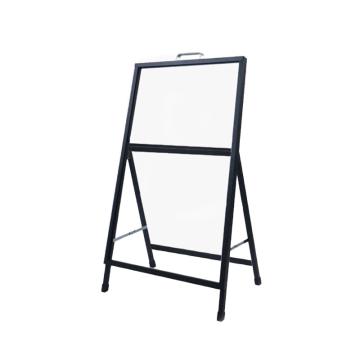 伏兴 铁质告示牌海报架，不带KT板，单面手提款60×90cm(一体免安装) C1248