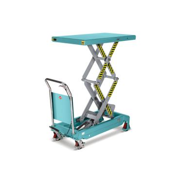 Ameise/亚迈狮 手动剪式升降平台车双层不可折叠 载重350kg 提升370-1300mm 平台910*500*53mm TFD 35 170222