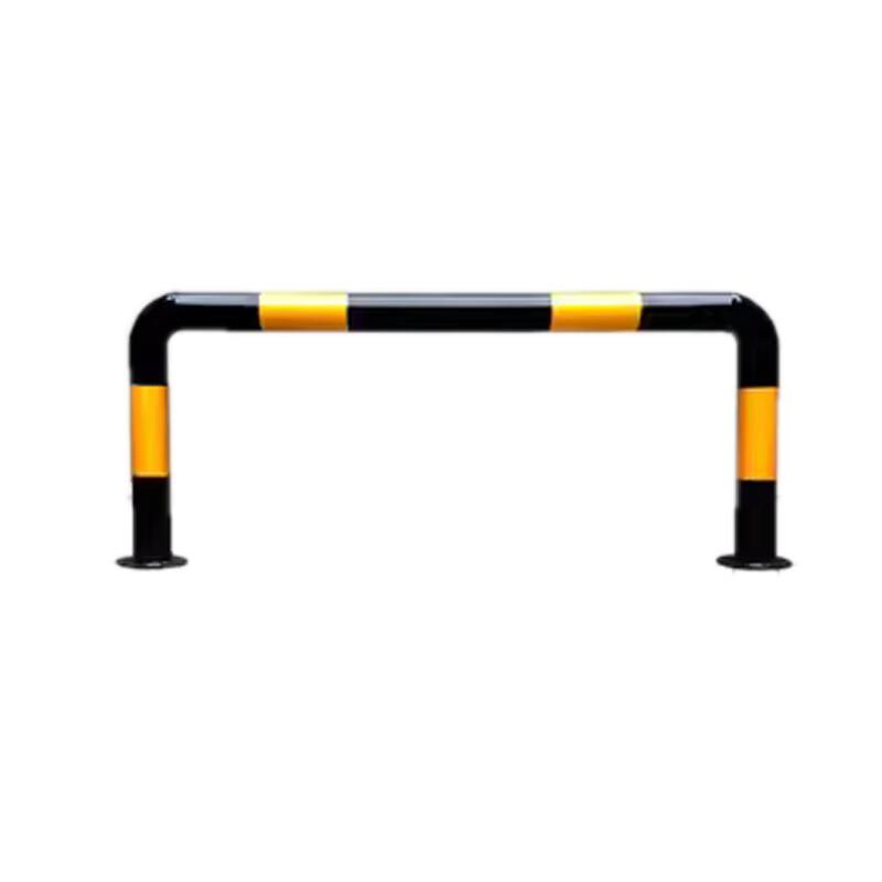 月桐 U型防撞护栏挡车器1300×600mm 管径89mm 壁厚1.5mm 黑黄色 YT-XDCQ36