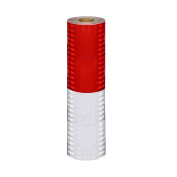 伏兴 电力膜红白反光膜，安全警示胶带，宽40cm*50米（1红1白） C1113