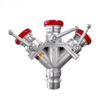 拓德 三分分水器 FⅢ80/65×3-1.6快速式接扣