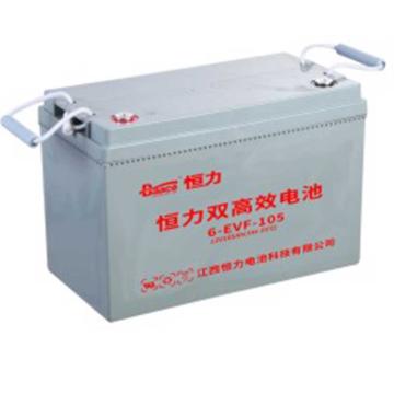 恒力 电动车电瓶车升降机电池铅酸电池EVF系列12v105ah（不含安装） 6-EVF-105