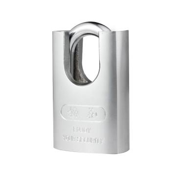BLOSSOM LOCK 腰圆半包梁叶片铁锁银色银色 不通开 锁体宽度60mm 含钥匙x3 LS0360