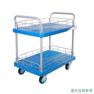 连和 二层带护栏手推车（带刹车） PLA300CS-T2-HL2-D-S