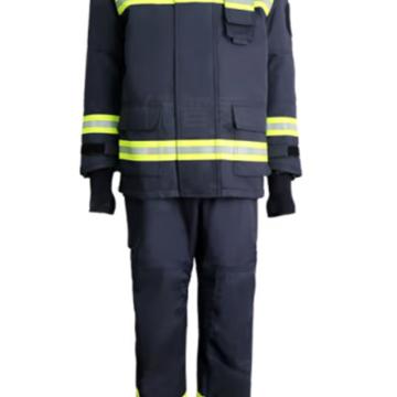 优普泰 20式消防服 面料ARAMEX 颜色藏青色，执行标准XF10-2014 ZFMH-UPY