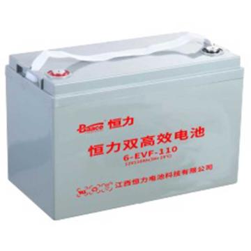 恒力 电动车电瓶车升降机电池铅酸电池EVF系列12v110ah（不含安装） 6-EVF-110