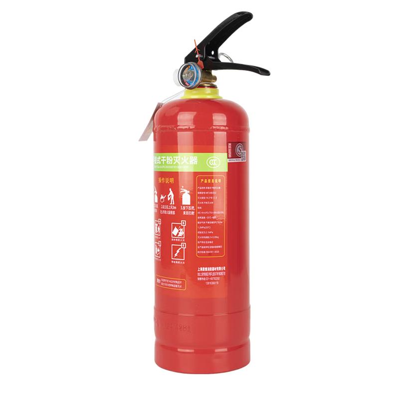 先科 手提式干粉灭火器 新国标（GB4351-2023）灭火等级1A、21B C E MF/ABCE2