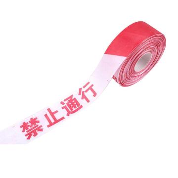 保拉 散装红白警戒线，禁止通行，40mm×50m，PE材质 6856