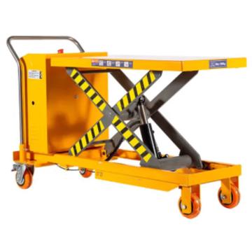 JUELI/爵力 移动电动平台车载重500Kg 起升0.9米（台面950*500mm) YD500