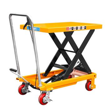 JUELI/爵力 手动平台车载重200Kg 起升0.72米（700*450mm） PT200