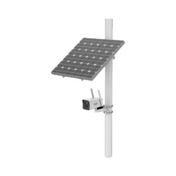 Hikvision 4G太阳能超低功耗400万筒型网络摄像机套装（440Wh，80W） DS-2XS2T46XMV3-IHGLE/C44S80(8mm)
