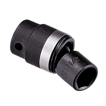 genius/天赋 3/8"(10mm)方头公制六角万向气动套筒3/8"*8mm*53mmL 380008M