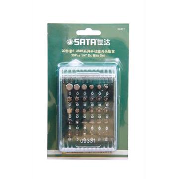 SATA/世达 旋具头套装，30件套6.3系列手动套装 9331
