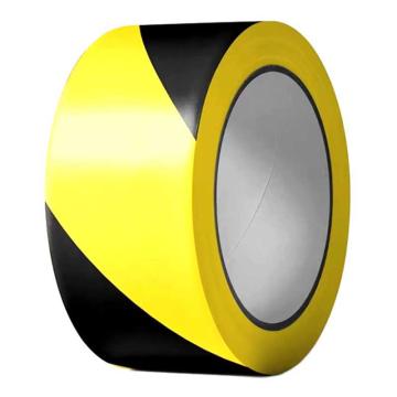 Raxwell 通用型警示胶带，45mm×18m，PVC，黄/黑 RSST0098