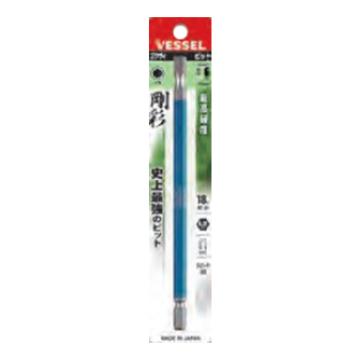 威威 1/4"(6.35mm)六角柄内六角刚彩批头H6×150mm 4907587 336859/GSH060L