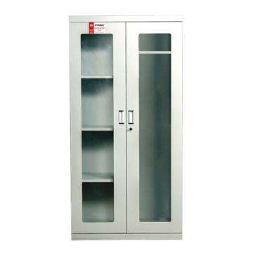 SYSBEL/西斯贝尔 紧急器材柜-灰色带视窗 双门/手动 1800×900×450mm WA920450
