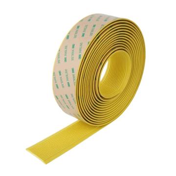 卡威 PVC楼梯台阶防滑条 黄色7长1000cm 宽3cm 厚0.3cm 1根 KVSD0861