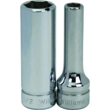 WILLIAMS 3/8驱动 深型六角套筒 20毫米 JHWBMD620