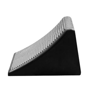 功成狮 车轮挡块 便携式橡胶止退器 规格240*150*200mm 黑色 重量约5KG 适用于大货车 GSSC0181