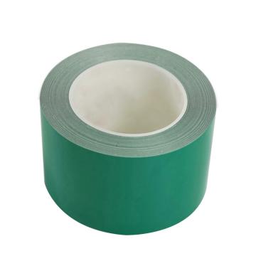 安赛瑞 耐磨型划线胶带，高性能自粘性PP表面覆超强保护膜，75mm×22m，绿色 15628