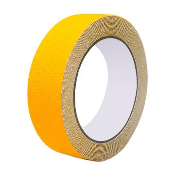 安赛瑞 磨砂防滑胶带 黄色 2.5cm*5m PVC 80目 EA100242