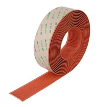 卡威 PVC楼梯台阶防滑条 桔红色2长1500cm 宽3cm 厚0.3cm 1根 KVSD0871