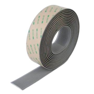 卡威 PVC楼梯台阶防滑条 灰色6 长1500cm 宽3cm 厚0.3cm 1根 KVSD0878