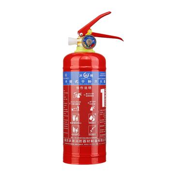 洪湖 GB4351-2023新标，手提式干粉灭火器1KG MF/ABCE1
