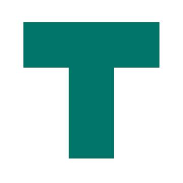 嘉辽 5S管理地贴(耐用性-T型，绿色)150×150mm EBS3033